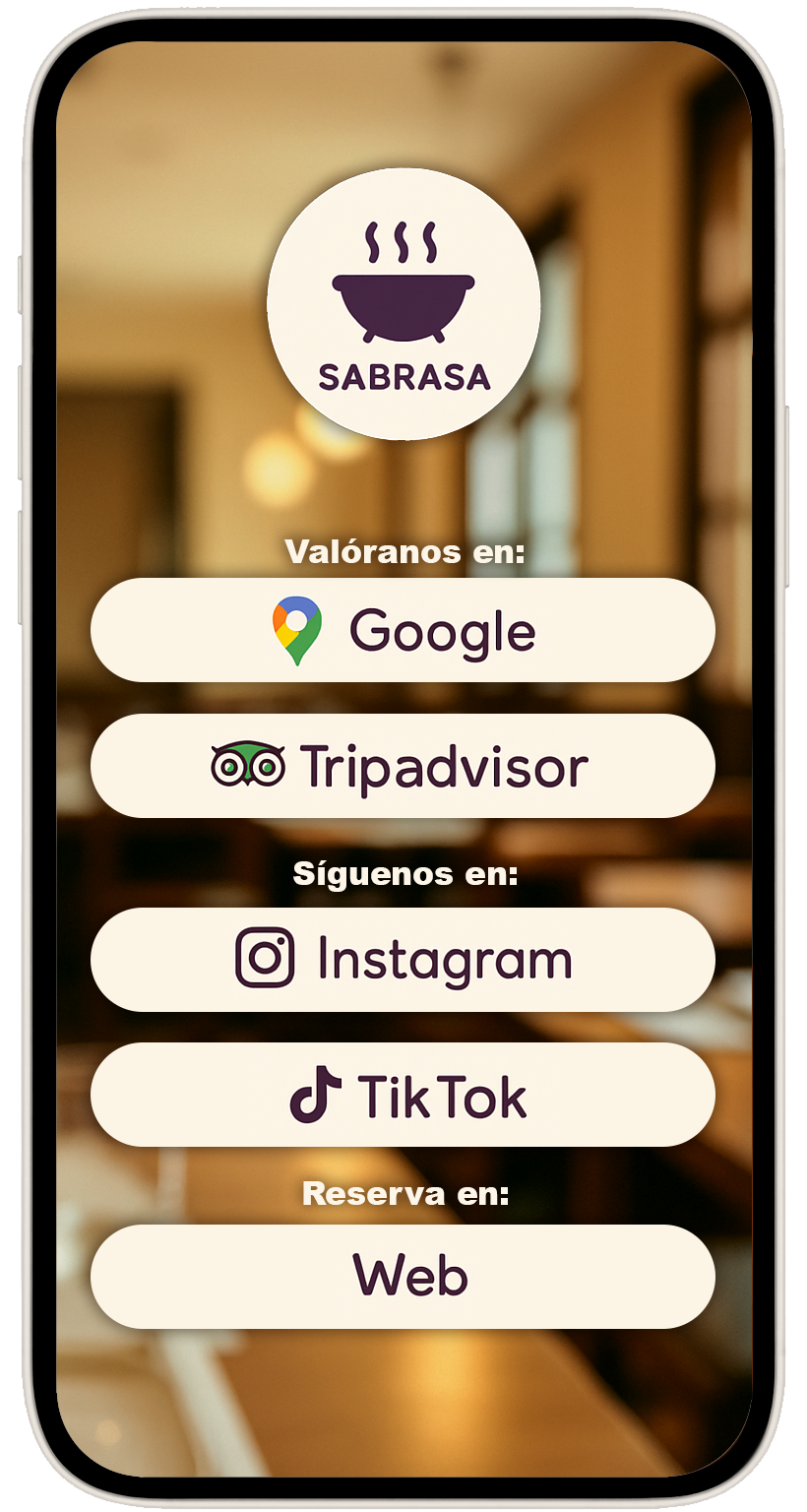 Página personalizada de opiniones